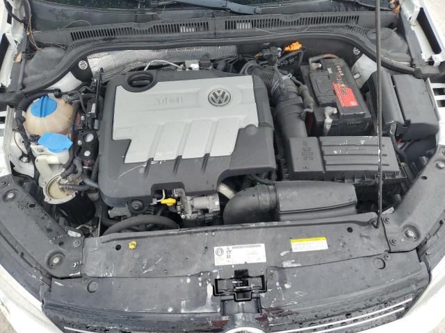 3VWLL7AJ2EM266867 - 2014 VOLKSWAGEN JETTA TDI WHITE photo 11