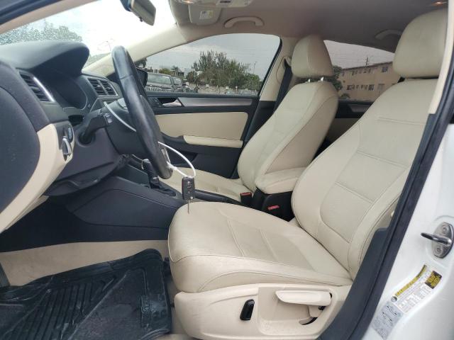 3VWLL7AJ2EM266867 - 2014 VOLKSWAGEN JETTA TDI WHITE photo 7