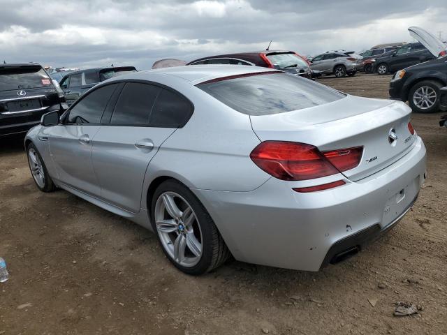 WBA6B4C57ED371365 - 2014 BMW 650 XI GRAN COUPE SILVER photo 2