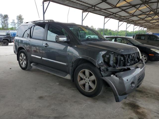 5N1BA0NF3BN602282 - 2011 NISSAN ARMADA PLATINUM GRAY photo 4