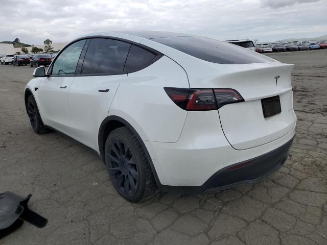 5YJYGDEE0MF239601 - 2021 TESLA MODEL Y WHITE photo 2