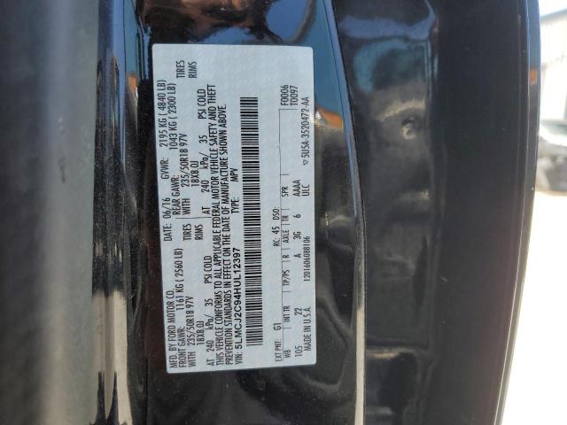 5LMCJ2C94HUL12397 - 2017 LINCOLN MKC SELECT Սև լուսանկար 14