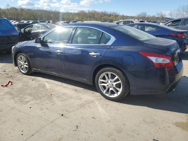 1N4AA51E59C857988 - 2009 NISSAN MAXIMA S BLUE photo 2