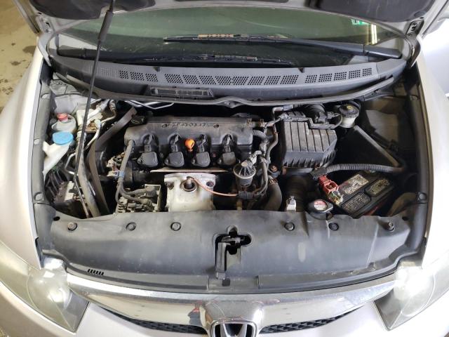 2HGFA16989H353101 - 2009 HONDA CIVIC EXL ვერცხლისფერი ფოტო 11