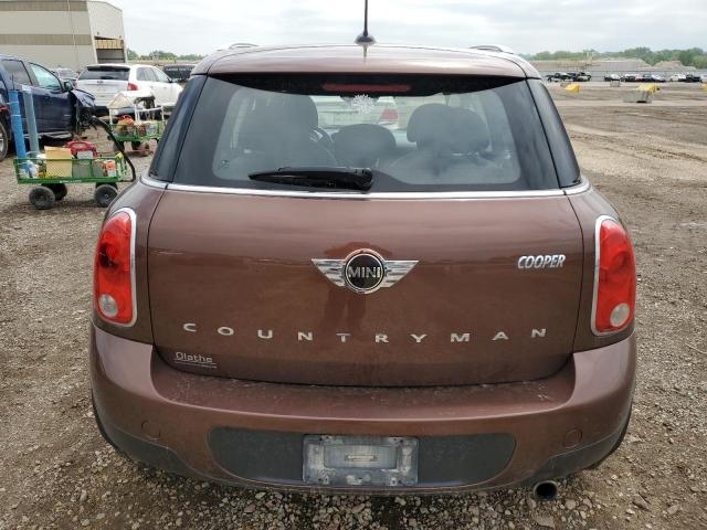 WMWZB3C50EWR39323 - 2014 MINI COOPER COUNTRYMAN BROWN photo 6