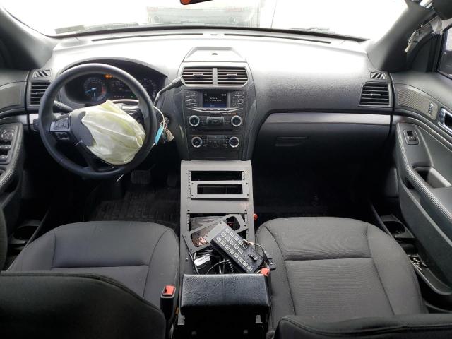 1FM5K8AR8JGA21873 - 2018 FORD EXPLORER POLICE INTERCEPTOR WHITE photo 8
