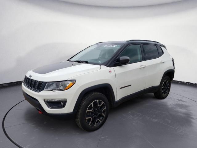 3C4NJDDB9MT523791 - 2021 JEEP COMPASS TRAILHAWK WHITE photo 1