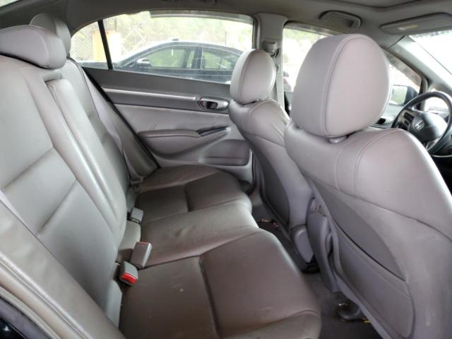 2HGFA16918H514418 - 2008 HONDA CIVIC EXL შავი ფოტო 10