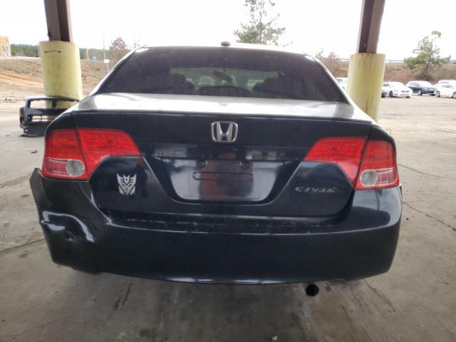 2HGFA16918H514418 - 2008 HONDA CIVIC EXL შავი ფოტო 6