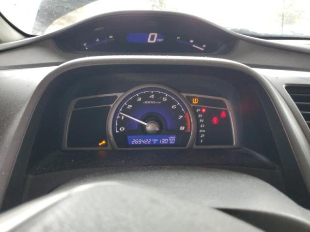 2HGFA16918H514418 - 2008 HONDA CIVIC EXL შავი ფოტო 9