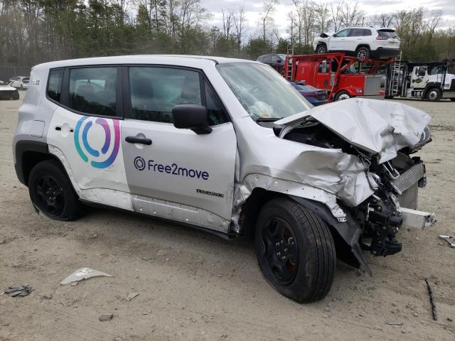 ZACNJDAB4MPN21634 - 2021 JEEP RENEGADE SPORT 银色 照片 4