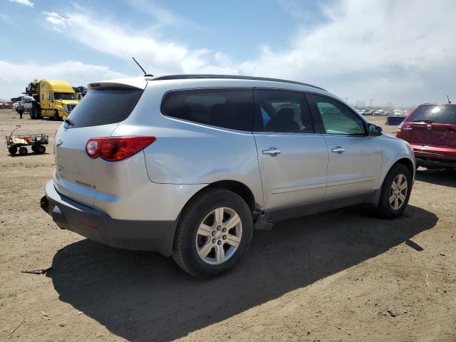 1GNKVJED3CJ109361 - 2012 CHEVROLET TRAVERSE LT GRAY photo 3