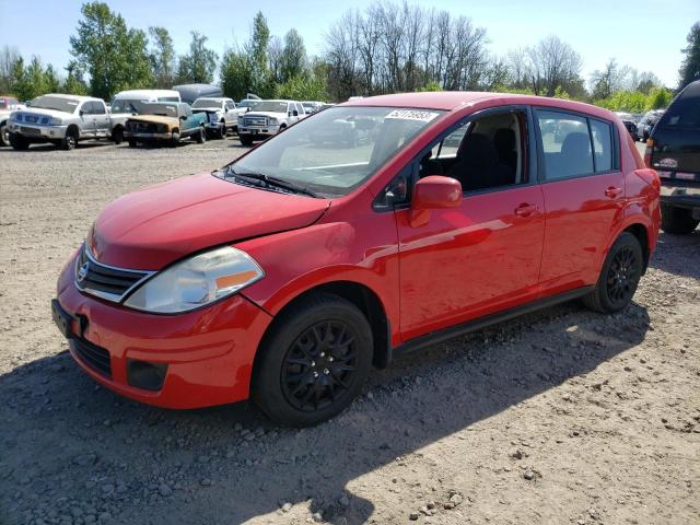 3N1BC1CP8BL476200 - 2011 NISSAN VERSA S RED photo 1