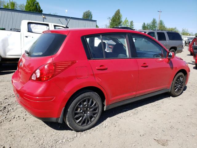 3N1BC1CP8BL476200 - 2011 NISSAN VERSA S RED photo 3