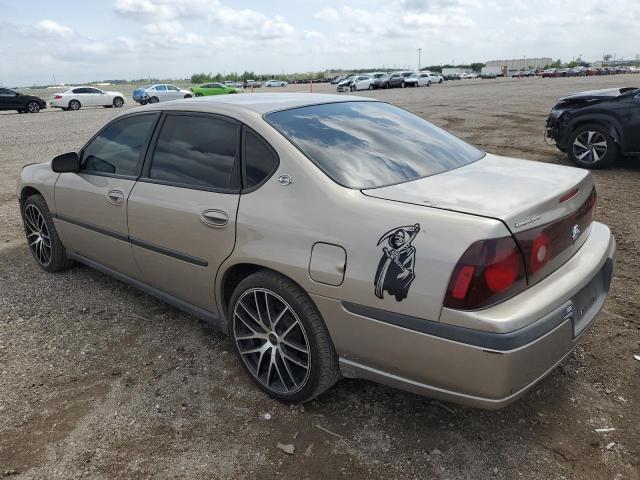 2G1WF52E929348430 - 2002 CHEVROLET IMPALA GOLD photo 2