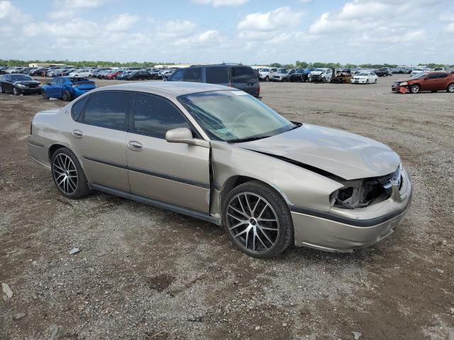 2G1WF52E929348430 - 2002 CHEVROLET IMPALA GOLD photo 4