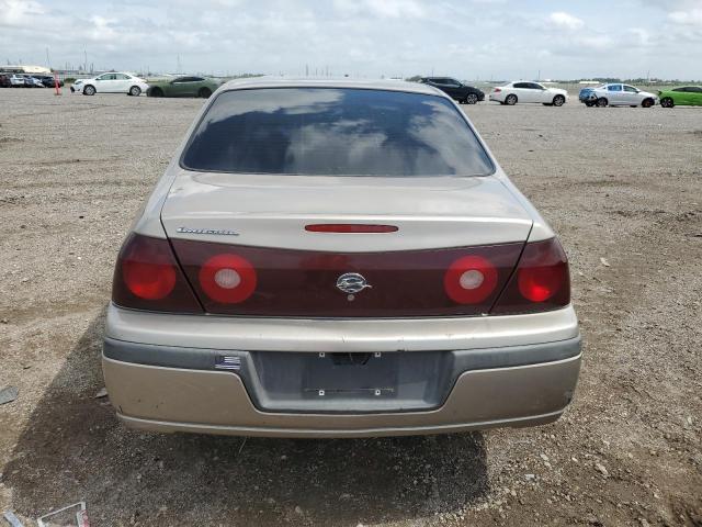 2G1WF52E929348430 - 2002 CHEVROLET IMPALA GOLD photo 6