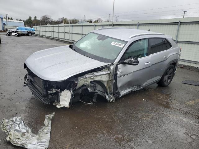 1V2ME2CA4MC231070 - 2021 VOLKSWAGEN ATLAS CROS SE SILVER photo 1