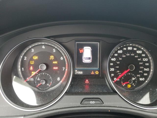 1V2ME2CA4MC231070 - 2021 VOLKSWAGEN ATLAS CROS SE SILVER photo 9