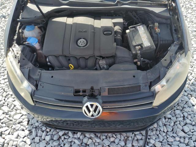 WVWBB7AJ2CW162359 - 2012 VOLKSWAGEN GOLF BLACK photo 11