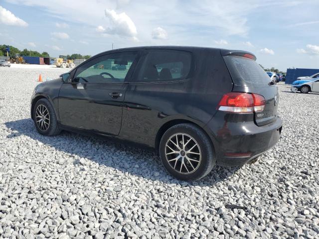 WVWBB7AJ2CW162359 - 2012 VOLKSWAGEN GOLF BLACK photo 2