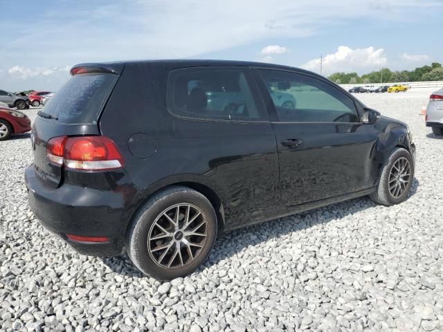 WVWBB7AJ2CW162359 - 2012 VOLKSWAGEN GOLF BLACK photo 3