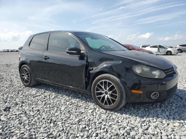 WVWBB7AJ2CW162359 - 2012 VOLKSWAGEN GOLF BLACK photo 4