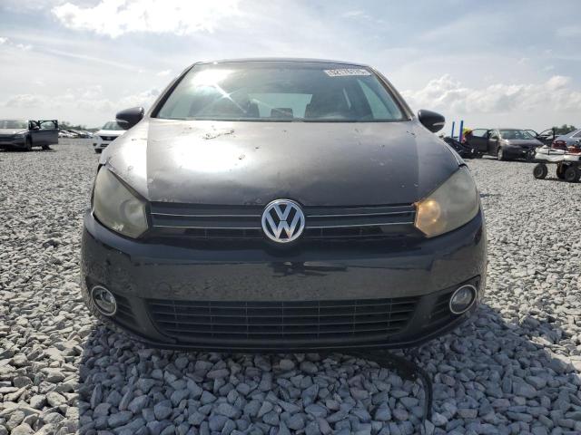 WVWBB7AJ2CW162359 - 2012 VOLKSWAGEN GOLF BLACK photo 5