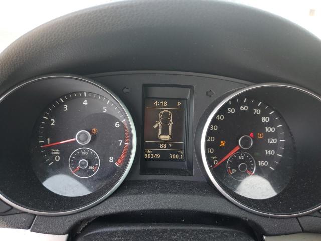 WVWBB7AJ2CW162359 - 2012 VOLKSWAGEN GOLF BLACK photo 9