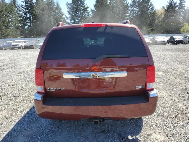 1A8HW58278F103809 - 2008 CHRYSLER ASPEN LIMITED BURGUNDY photo 6