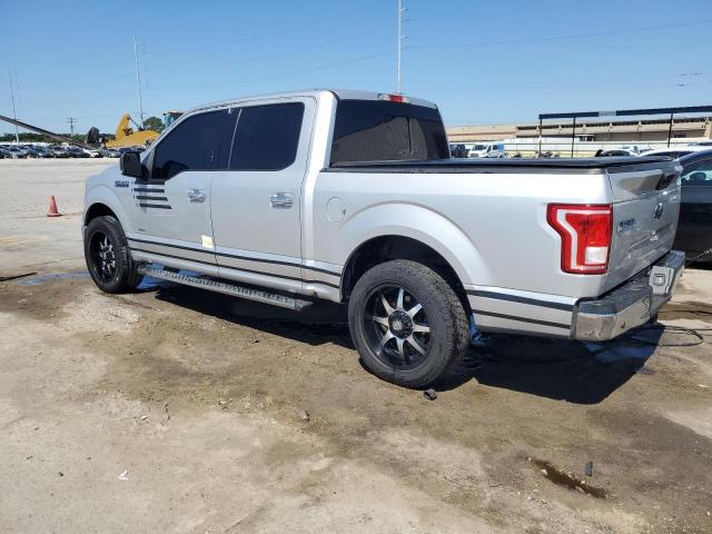 1FTEW1CP9HKD14653 - 2017 FORD F150 SUPERCREW SILVER photo 2