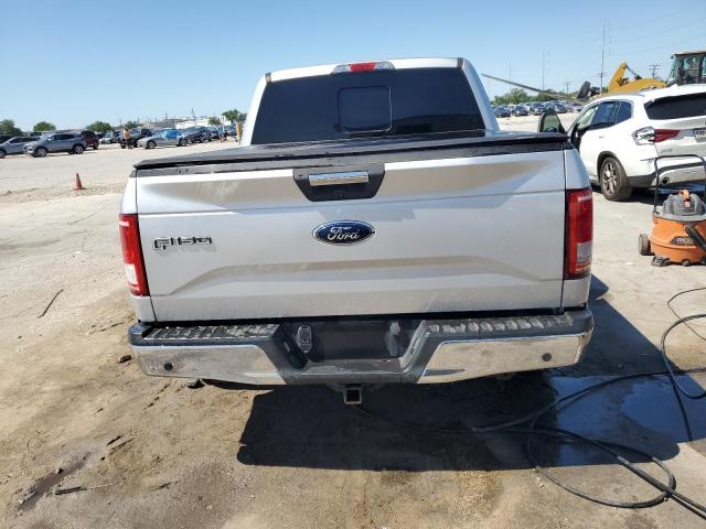 1FTEW1CP9HKD14653 - 2017 FORD F150 SUPERCREW SILVER photo 6