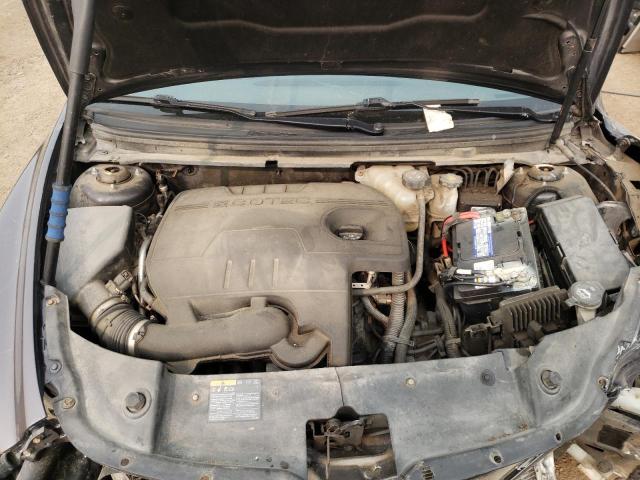 1G1ZE5EU7BF186100 - 2011 CHEVROLET MALIBU LTZ ნაცრისფერი ფოტო 11