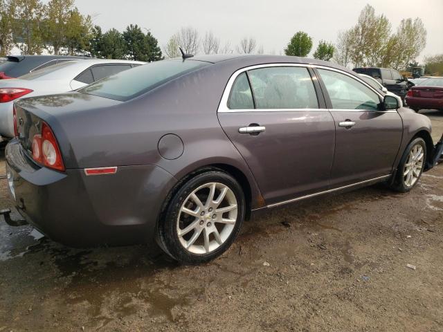1G1ZE5EU7BF186100 - 2011 CHEVROLET MALIBU LTZ ნაცრისფერი ფოტო 3