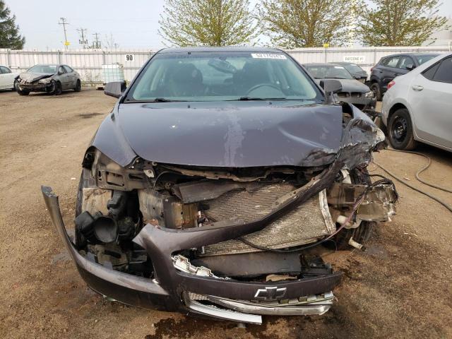 1G1ZE5EU7BF186100 - 2011 CHEVROLET MALIBU LTZ ნაცრისფერი ფოტო 5