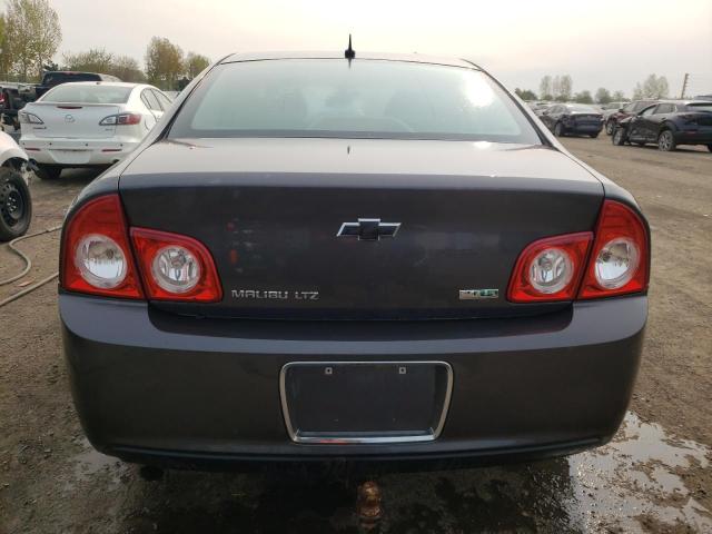 1G1ZE5EU7BF186100 - 2011 CHEVROLET MALIBU LTZ ნაცრისფერი ფოტო 6