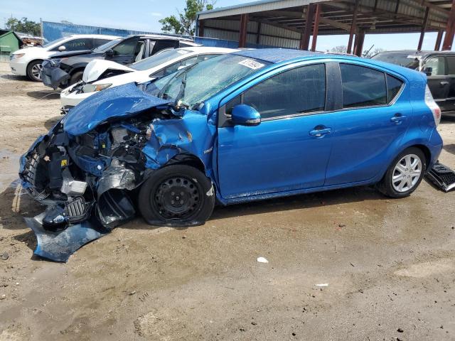 JTDKDTB36D1038628 - 2013 TOYOTA PRIUS C BLUE photo 1