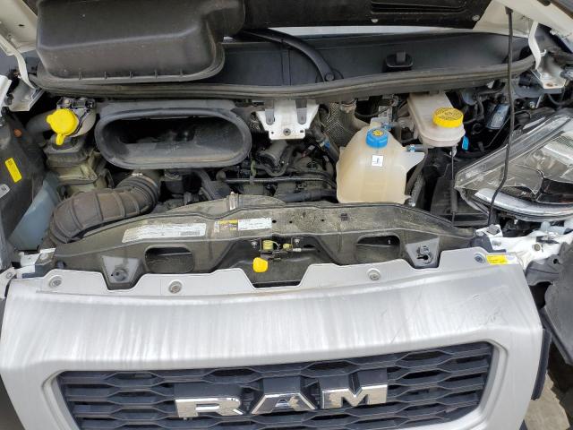 3C6LRVAG6ME568446 - 2021 RAM PROMASTER 1500 STANDARD WHITE photo 12