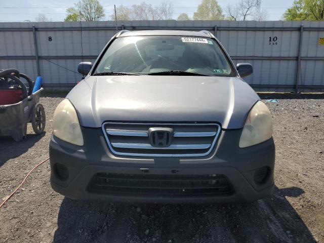 JHLRD78996C045682 - 2006 HONDA CR-V SE GRAY photo 5