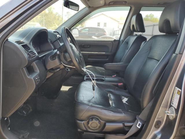 JHLRD78996C045682 - 2006 HONDA CR-V SE GRAY photo 7