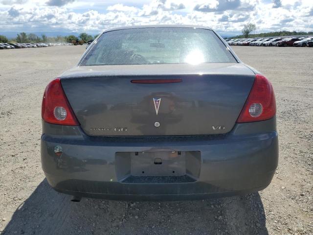 1G2ZG558464101711 - 2006 PONTIAC G6 SE1 GRAY photo 6