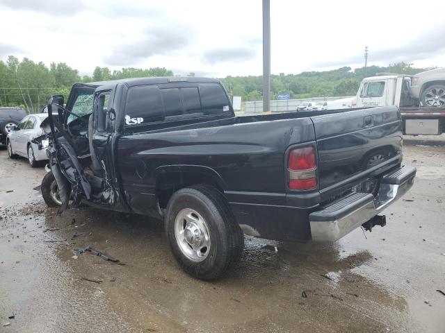 3B7KC23681G747287 - 2001 DODGE RAM 2500 BLACK photo 2