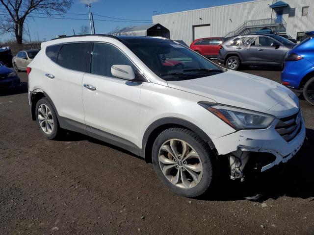 5XYZUDLA4FG301400 - 2015 HYUNDAI SANTA FE S WHITE photo 4