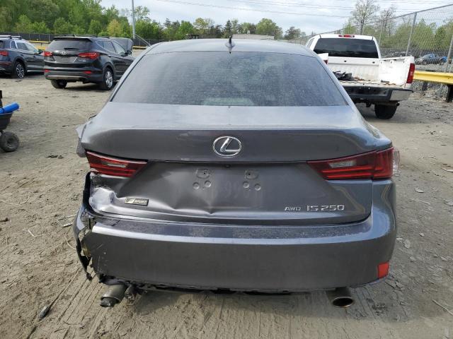 JTHCF1D2XE5010735 - 2014 LEXUS IS 250 GRAY photo 6