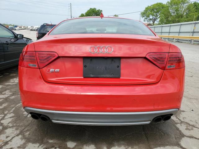 WAUCGAFRXFA025539 - 2015 AUDI S5 PREMIUM PLUS RED photo 6