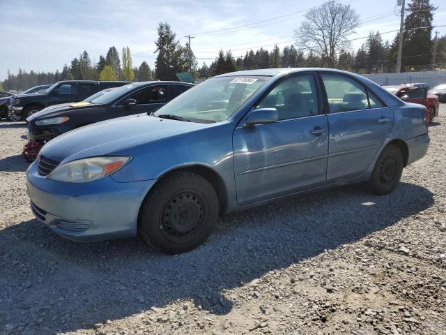 4T1BE32K83U699722 - 2003 TOYOTA CAMRY LE BLUE photo 1