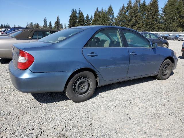 4T1BE32K83U699722 - 2003 TOYOTA CAMRY LE BLUE photo 3
