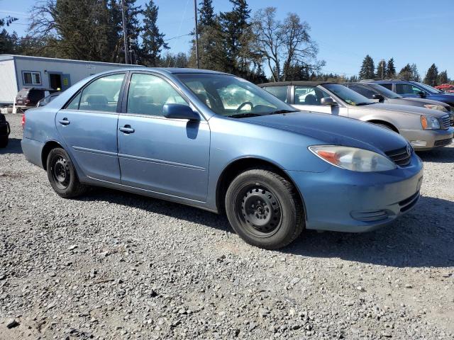 4T1BE32K83U699722 - 2003 TOYOTA CAMRY LE BLUE photo 4