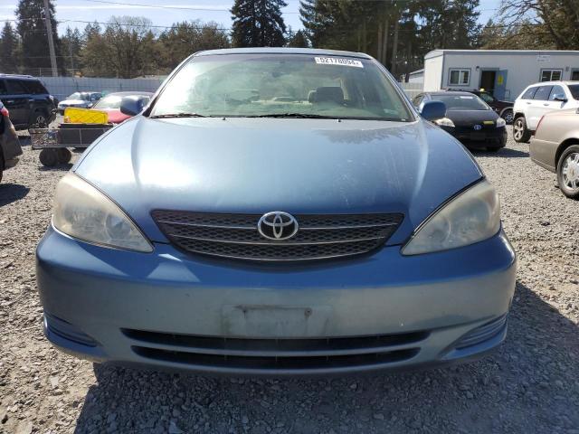 4T1BE32K83U699722 - 2003 TOYOTA CAMRY LE BLUE photo 5