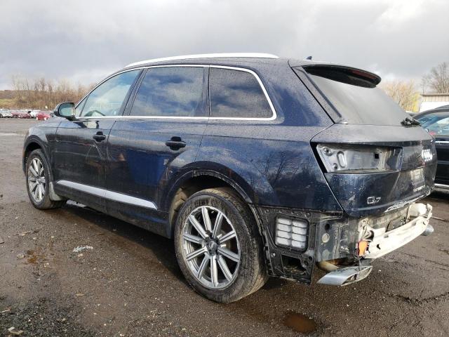 WA1LAAF78HD047263 - 2017 AUDI Q7 PREMIUM PLUS BLUE photo 2